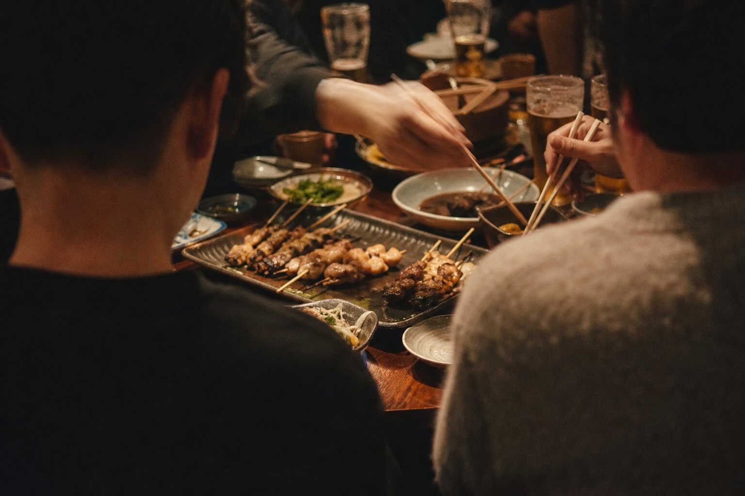 A full table at Chuan Bar 2088